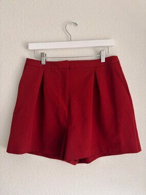ASOS Maroon Red Tailored Shorts